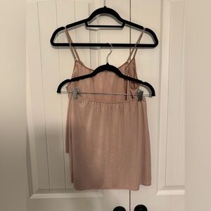 Vassarette Women's Smooth & Cool Half Slip and Top